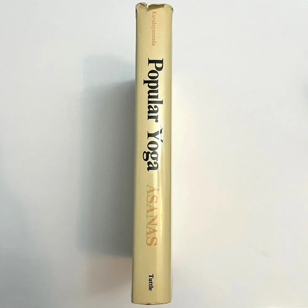 Popular Yoga Asnas - Book by Swami Kuvalayananda‎ - Vintage 1972